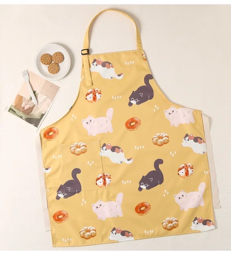  Tạp Dề Hoạt Hình Mèo 