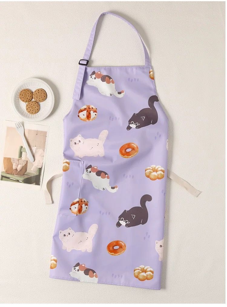  Tạp Dề Hoạt Hình Mèo 