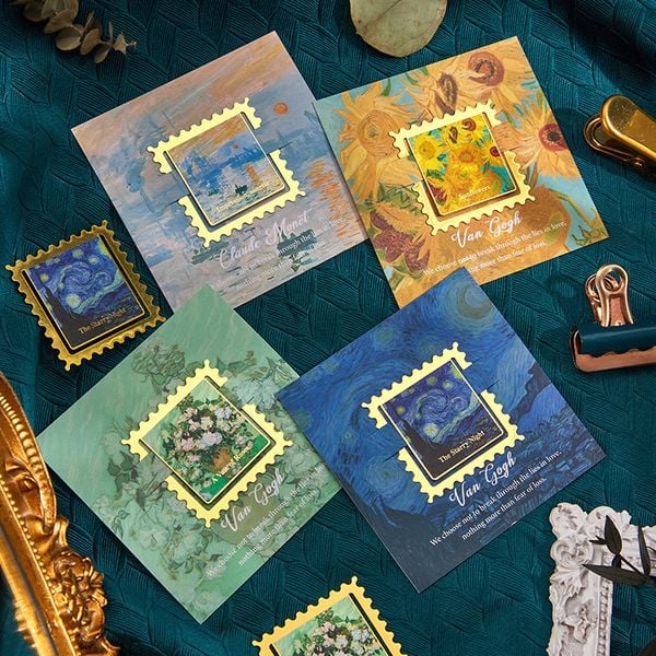  Bookmark Tranh Sơn Dầu 
