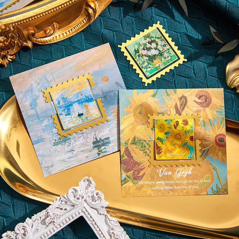  Bookmark Tranh Sơn Dầu 