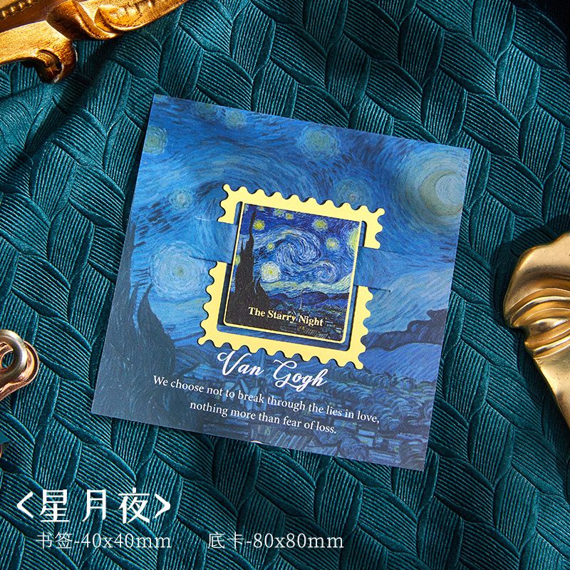  Bookmark Tranh Sơn Dầu 