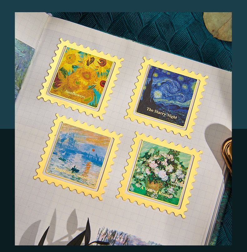  Bookmark Tranh Sơn Dầu 