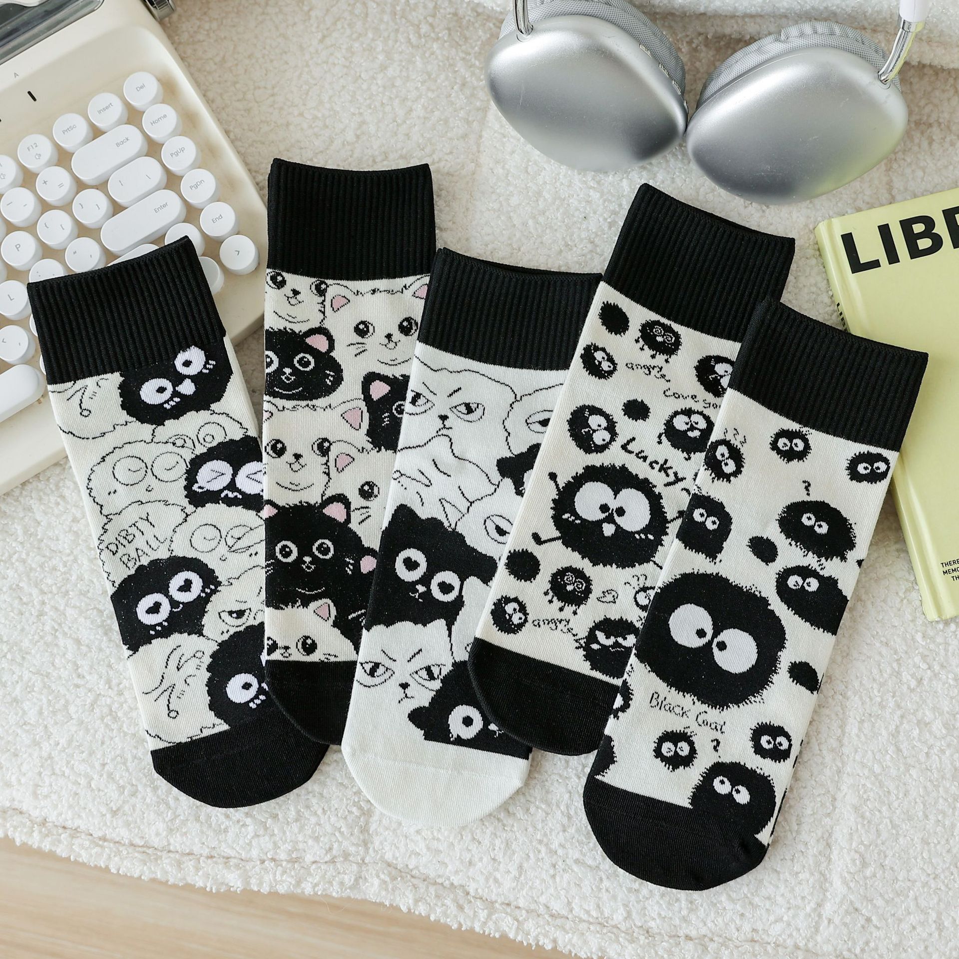  Tất Cotton Hoạt Hình 