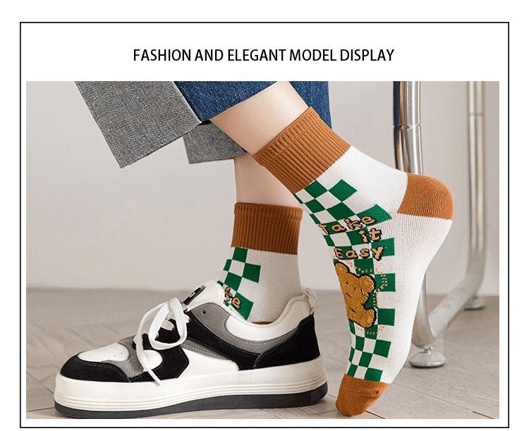  Tất Cotton Hoạt Hình 