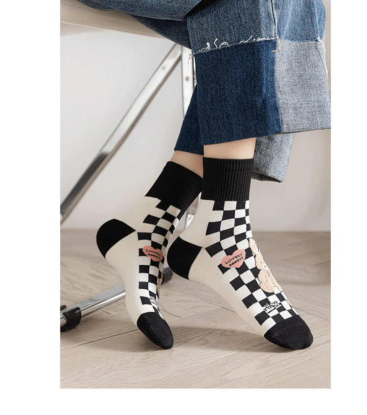  Tất Cotton Hoạt Hình 