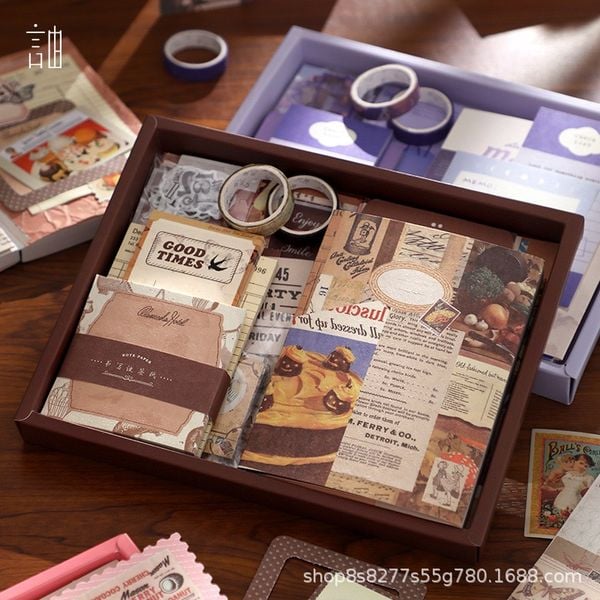  Warm Mail Series Scrapbook Gift Set 