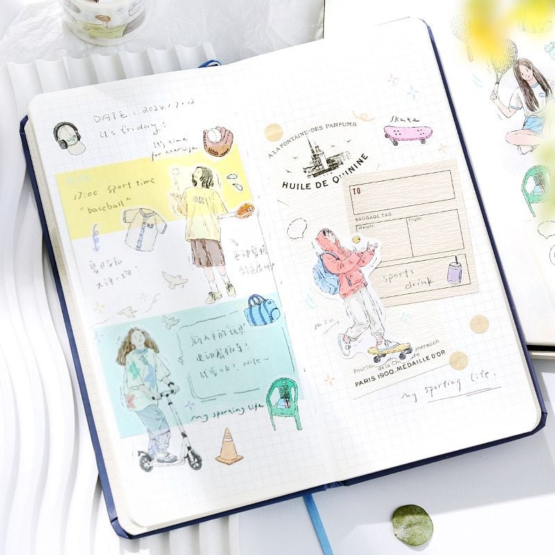  Miếng Dán Trang Trí Romantic 