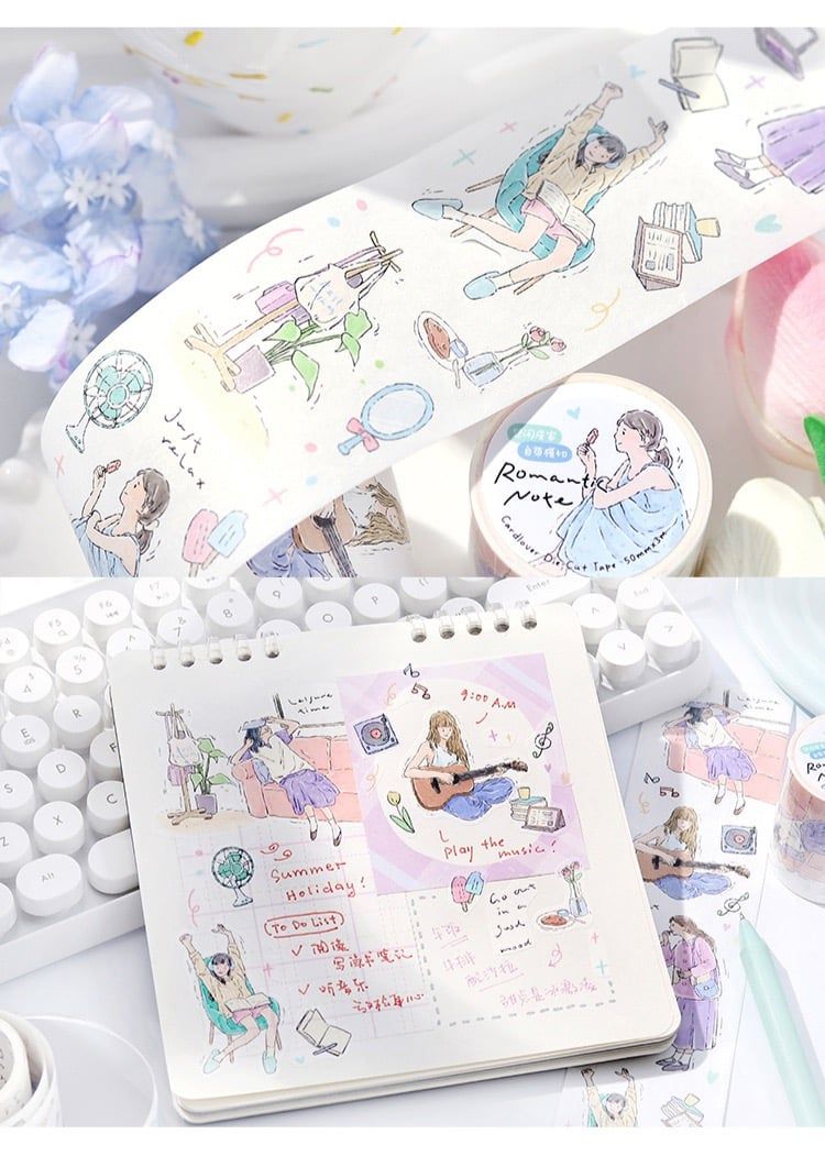  Miếng Dán Trang Trí Romantic 