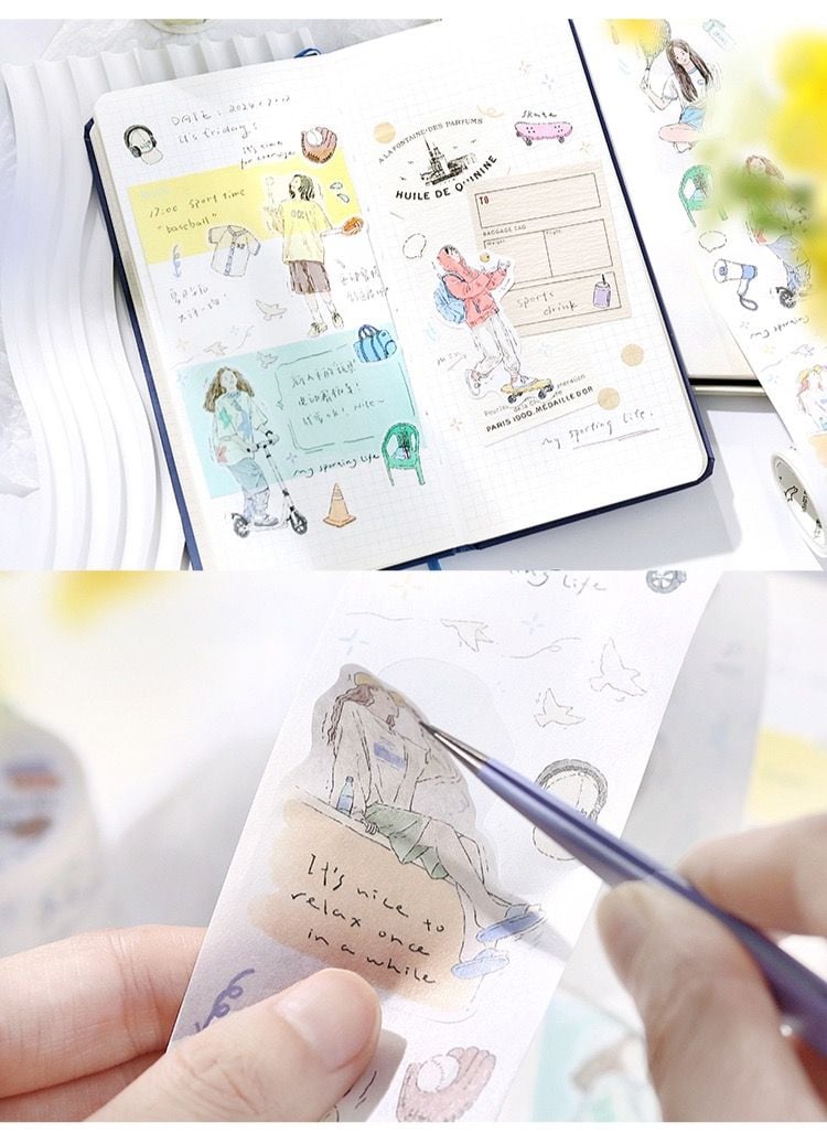  Miếng Dán Trang Trí Romantic 