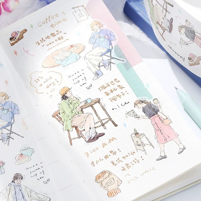  Miếng Dán Trang Trí Romantic 