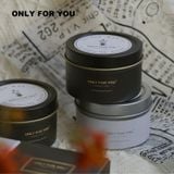  Nến Thơm Đen Bạc Tráng Thiếc 