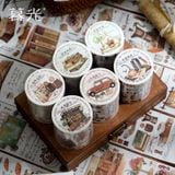  Cuộn Băng Dính Trang Trí Retro 