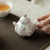  Ấm Trà Vẽ Tay Hoa Hồng 