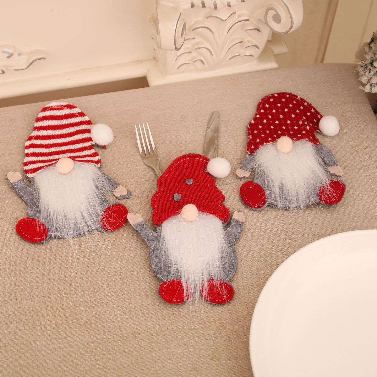  Bọc Dao Dĩa Ông Già Noel 