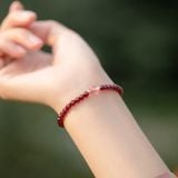 Vòng Pha Lê Thạch Lựu Dâu 