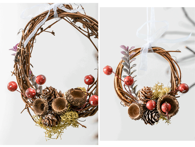  Vòng Hoa Giáng sinh Nhỏ 