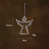  Trang Trí Giáng Sinh Bông Tuyết Trong Suốt 