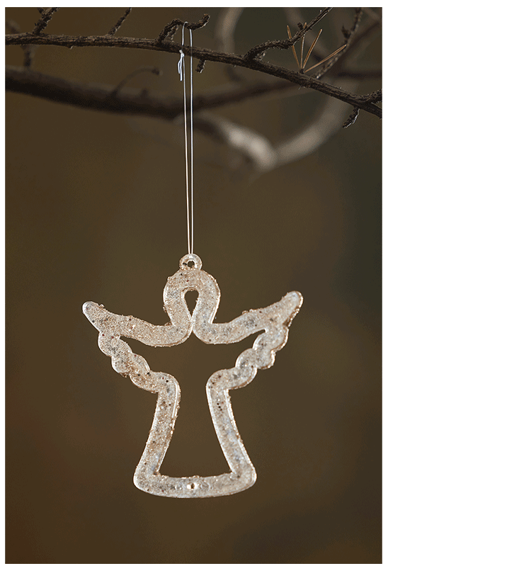  Trang Trí Giáng Sinh Bông Tuyết Trong Suốt 