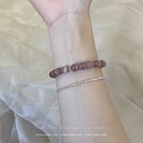  Vòng Tay Mắt Mèo Tím Khói 