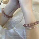  Vòng Tay Mắt Mèo Tím Khói 