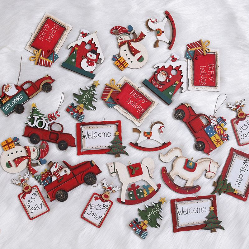  Tag Gỗ Giáng Sinh Vui Vẻ 