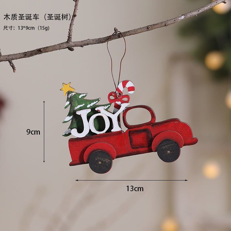  Tag Gỗ Giáng Sinh Vui Vẻ 