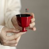  Chén Trà Đỏ Son 