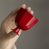  Chén Trà Đỏ Son 