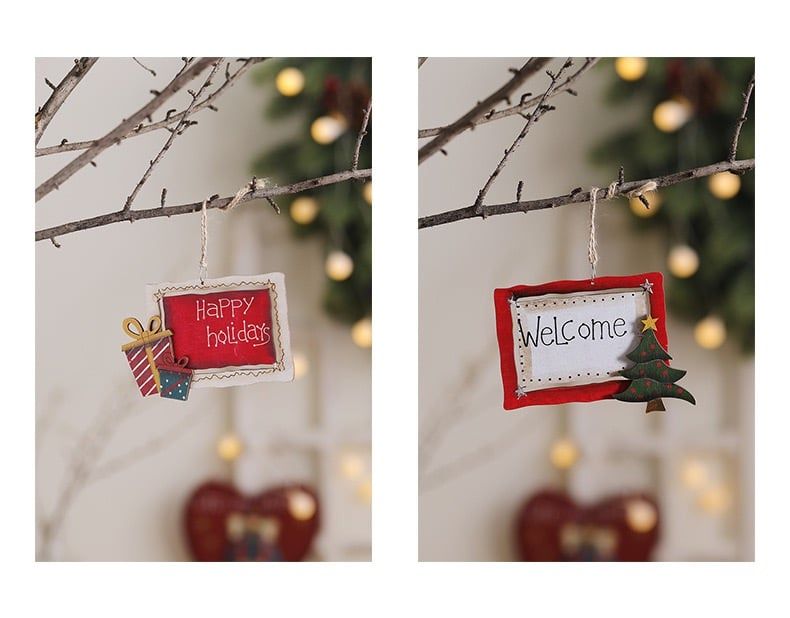  Tag Gỗ Giáng Sinh Vui Vẻ 