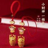  Dây Treo Thần Tài Giỏ Vàng 