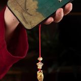  Dây Treo Thần Tài Giỏ Vàng 