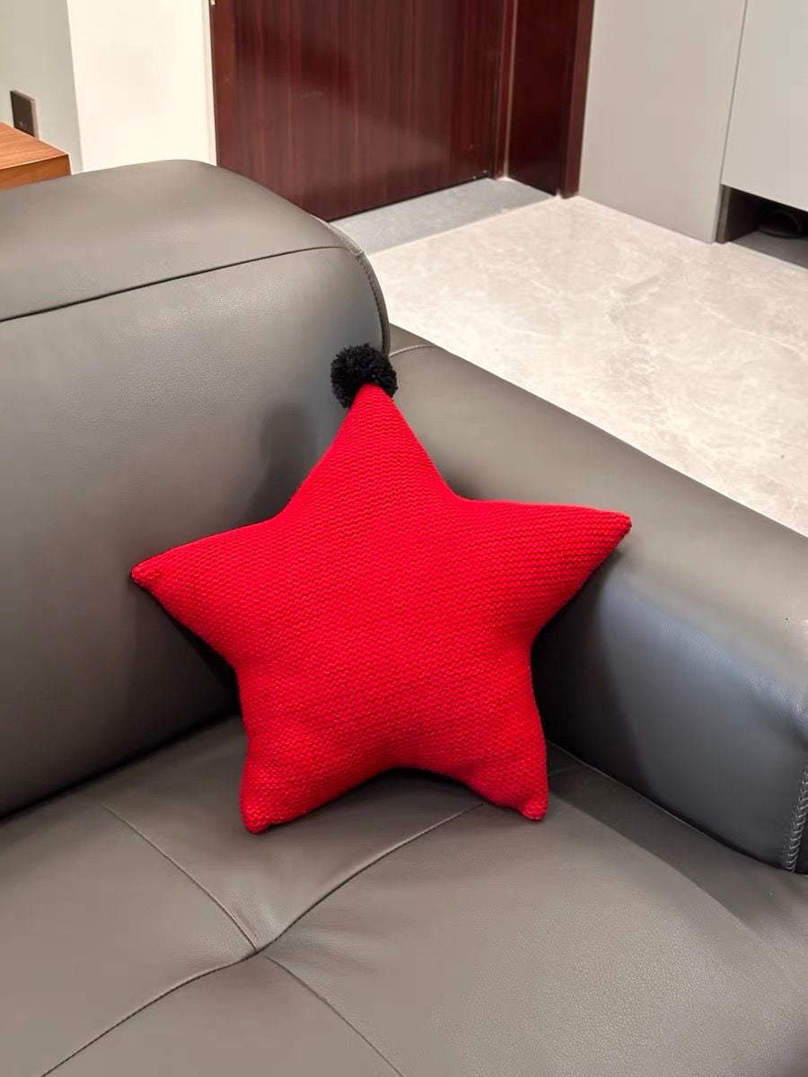  Gối Bông Ngôi Sao, Cây Thông Dệt Kim 