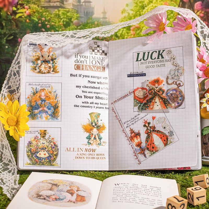  Sticker Alice's Journey 