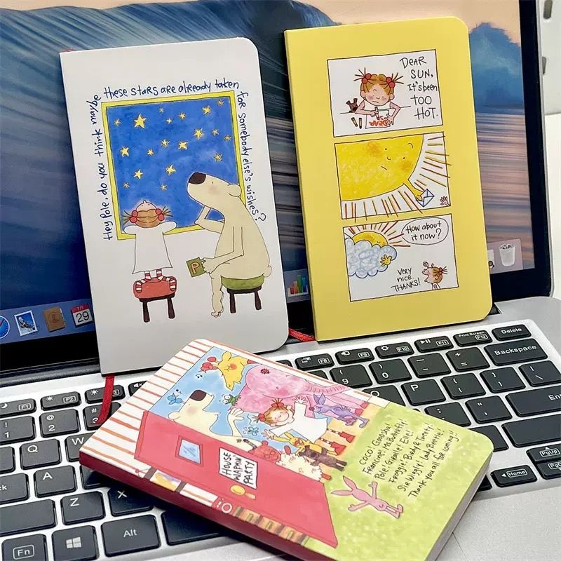  Sổ Cầm Tay Hoạt Hình Dễ Thương 