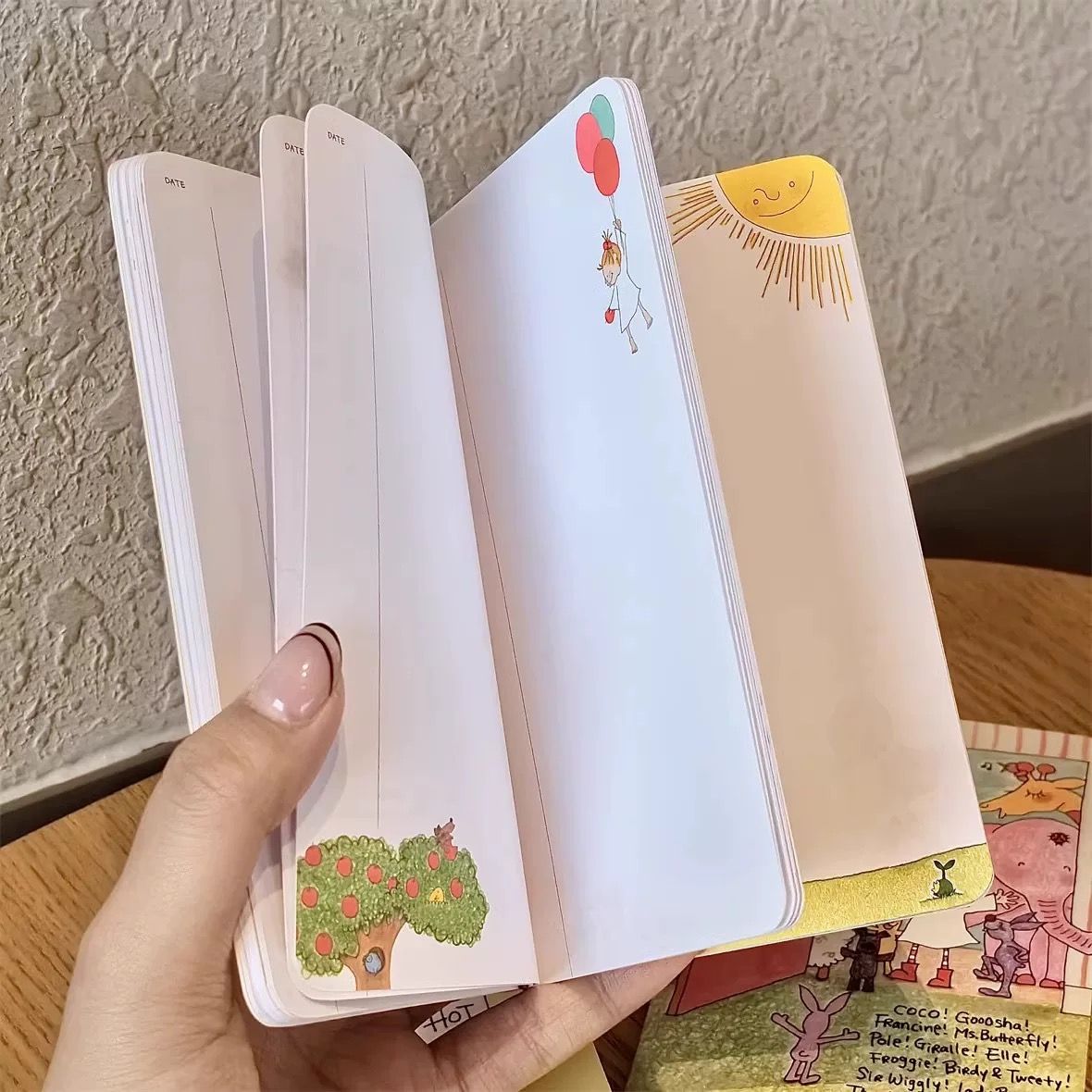  Sổ Cầm Tay Hoạt Hình Dễ Thương 