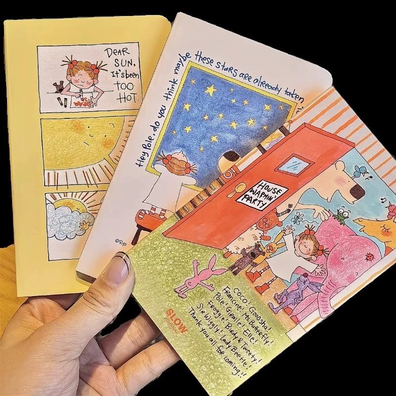  Sổ Cầm Tay Hoạt Hình Dễ Thương 