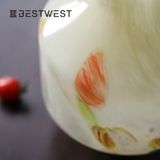  Bình Hoa Ngọc Hổ Phách 