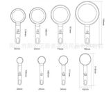  Set Thìa Đong Thể Tích Macaron 