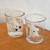  Cốc Thủy Tinh Cún Tinh Nghịch 