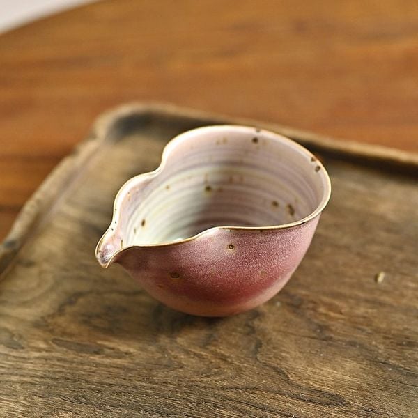  Chén Tống Gốm Thô Miệng Bầu 
