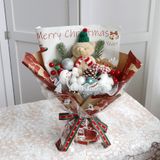  Bó Hoa Gấu Bông Giáng Sinh 