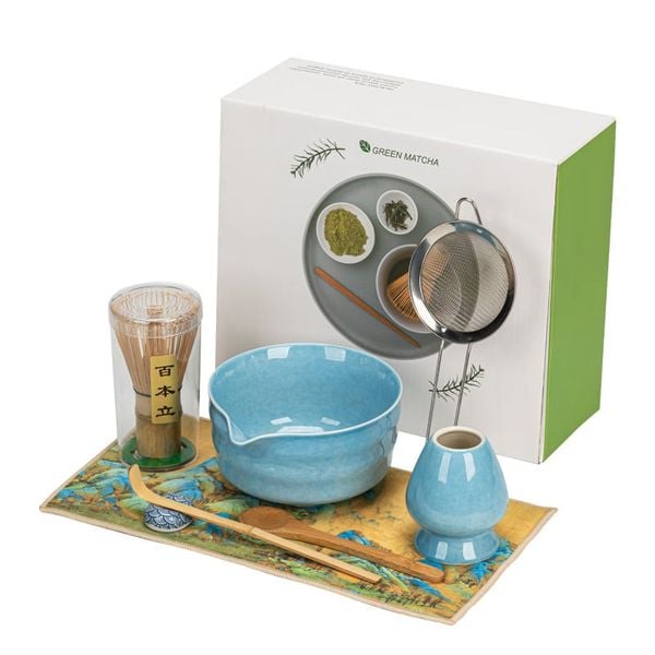  Set Pha Matcha Thiên Thanh 