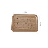  Khay Gỗ Hoạt Hình 