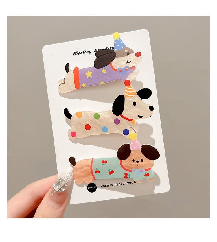 Kẹp Tóc Cute Animals 