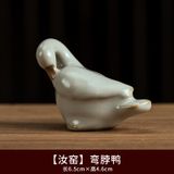 Vịt Trắng Trang Trí Bàn Trà 