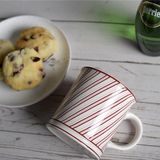  Cốc Họa Tiết Sọc Đỏ 