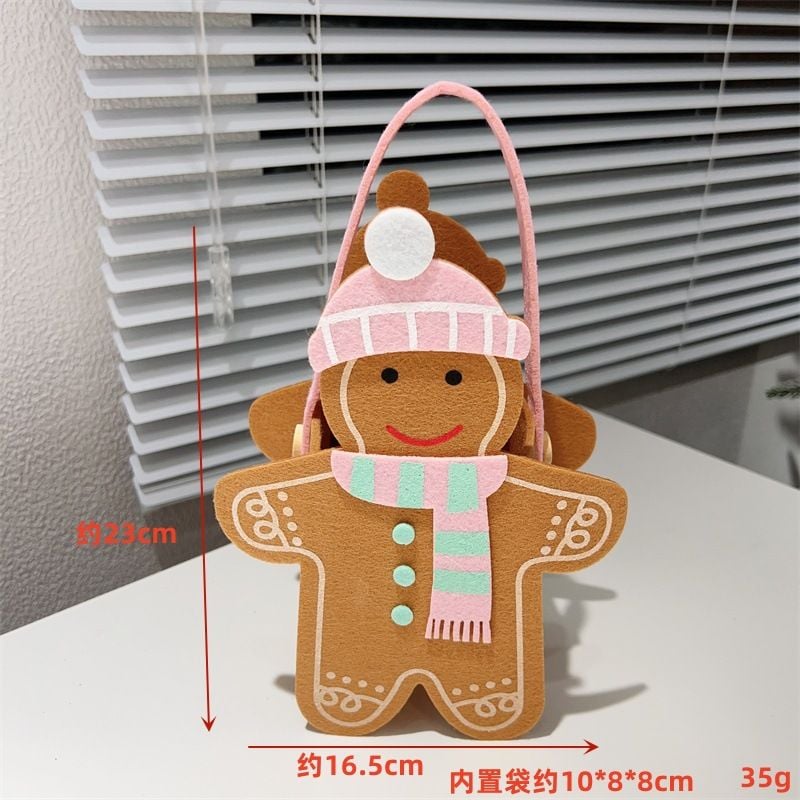  Túi Tote Hình Bánh Gừng 