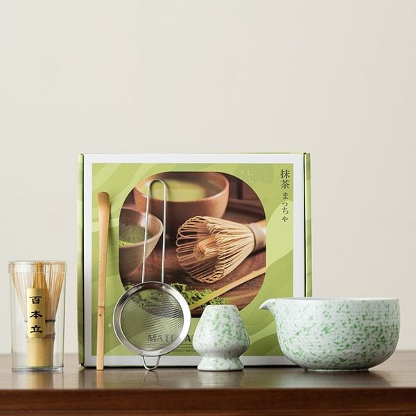  Set Pha Matcha Vảy Xanh 
