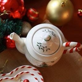  Ấm Cây Thông Quai Kẹo Hai Màu 