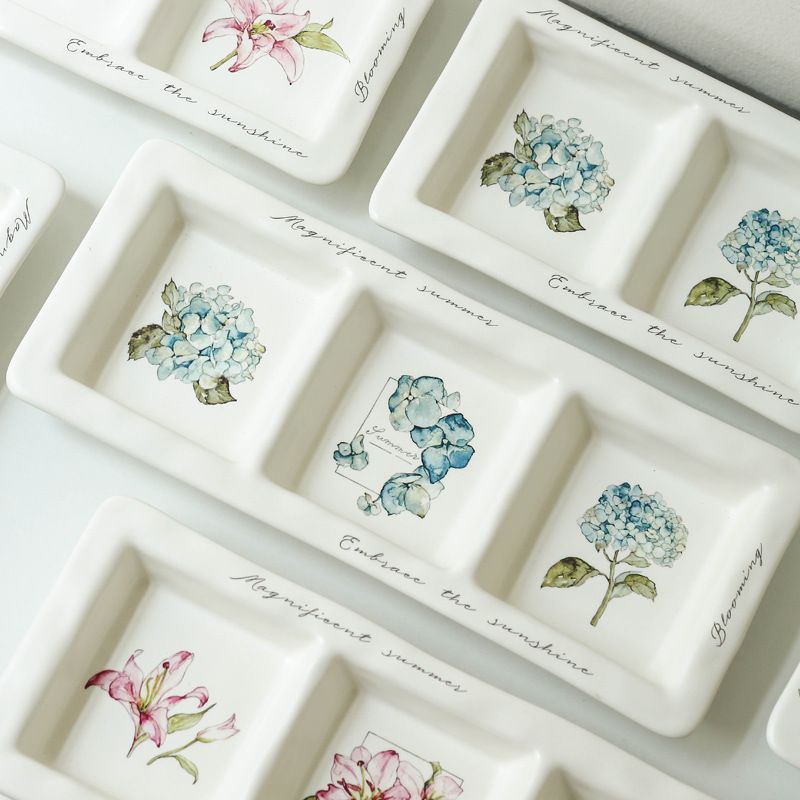  Đĩa Hoa Cẩm Tú Cầu 